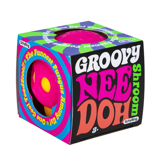 NeeDoh Groovy Shroom T21C